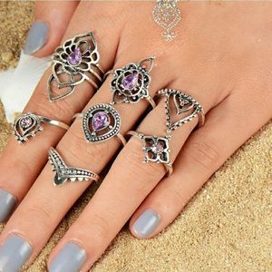 Boho Ring Set